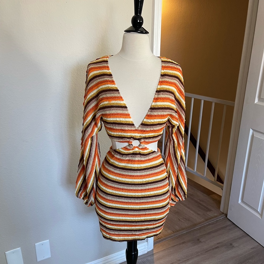 12th Tribe Bohemian Long Sleeve Dress